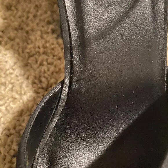 Mix It Black Platform Sandals Size 6 1/2 - Picture 11 of 11